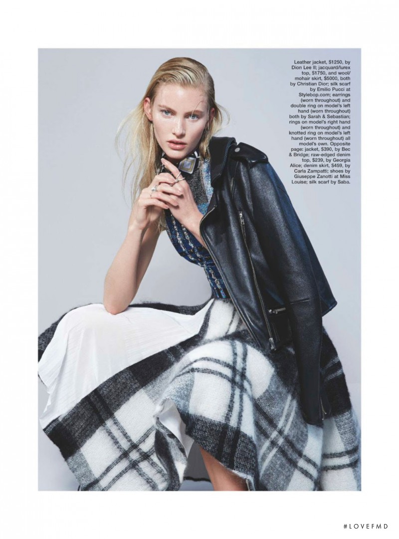 Emily Baker featured in Skirt Chase, August 2014