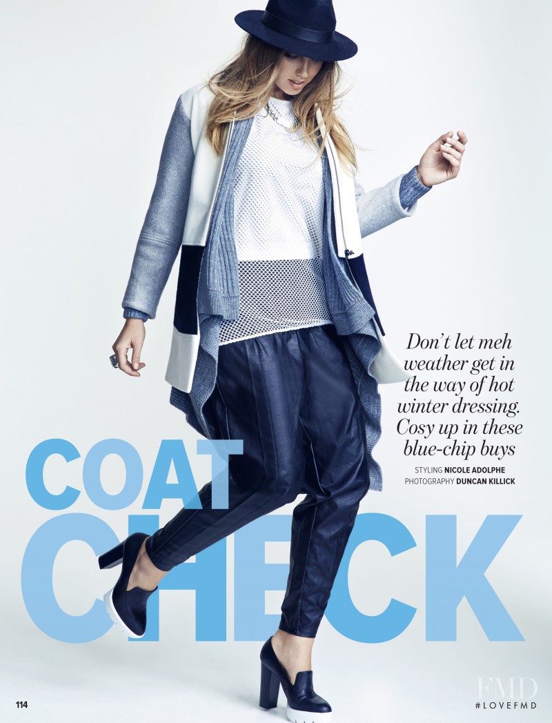 Bree Warren featured in Coat Check, July 2014