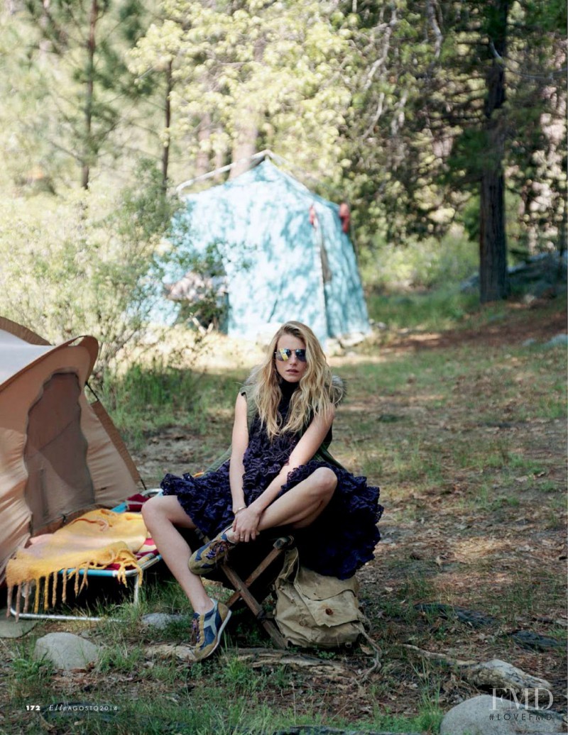 Dree Hemingway featured in Yosemite Camp, August 2014