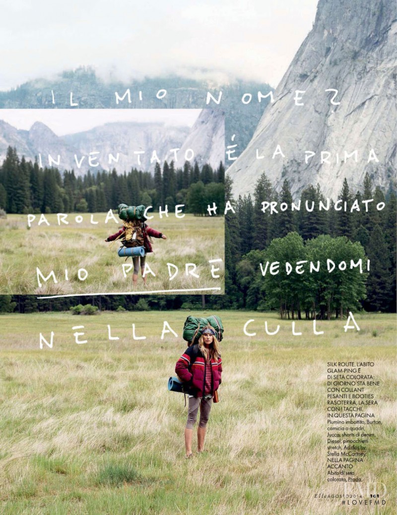 Dree Hemingway featured in Yosemite Camp, August 2014