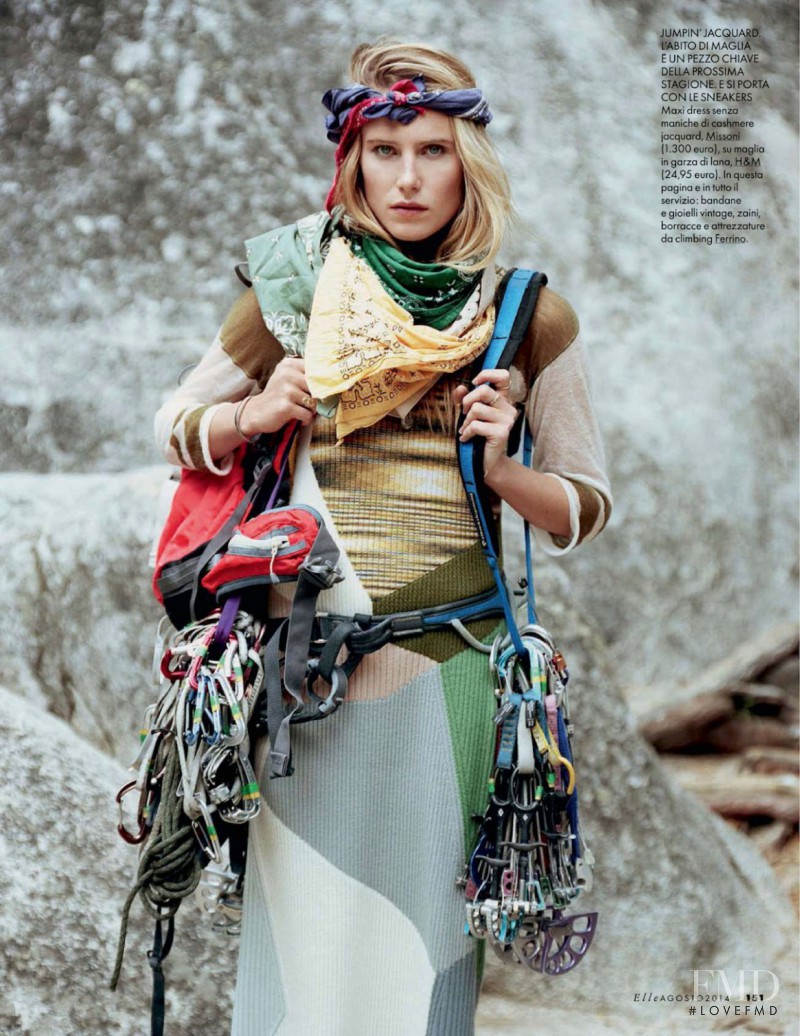 Dree Hemingway featured in Yosemite Camp, August 2014