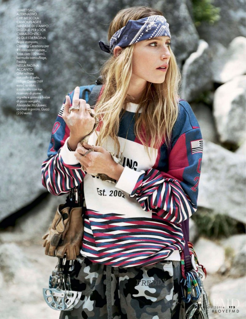 Dree Hemingway featured in Yosemite Camp, August 2014