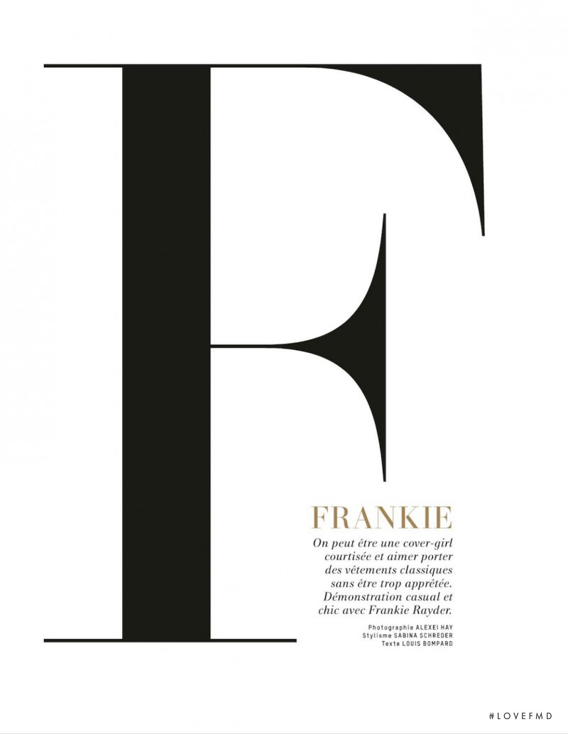 Frankie, August 2014