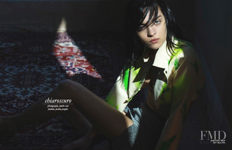 Magda Laguinge featured in Chiaroscuro, June 2014