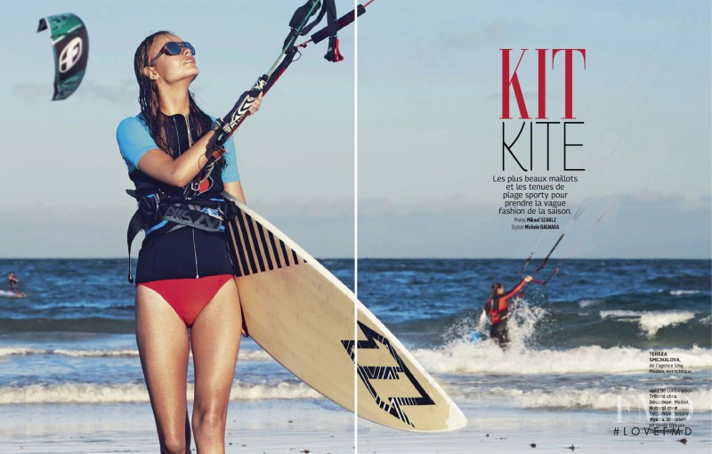 Tereza Smejkalova featured in Kit Kite, July 2014