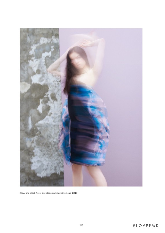 Lily McMenamy featured in A Subtle Twist, March 2014