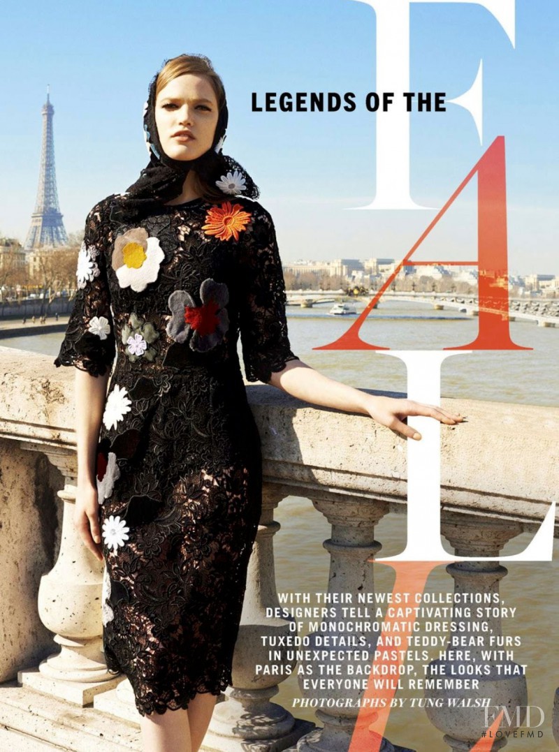 Milana Kruz featured in Legends of The Fall, July 2014