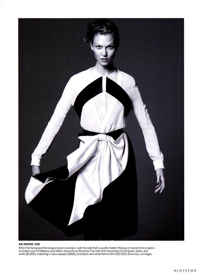 Karlie Kloss featured in Razor\'s Edge, July 2014