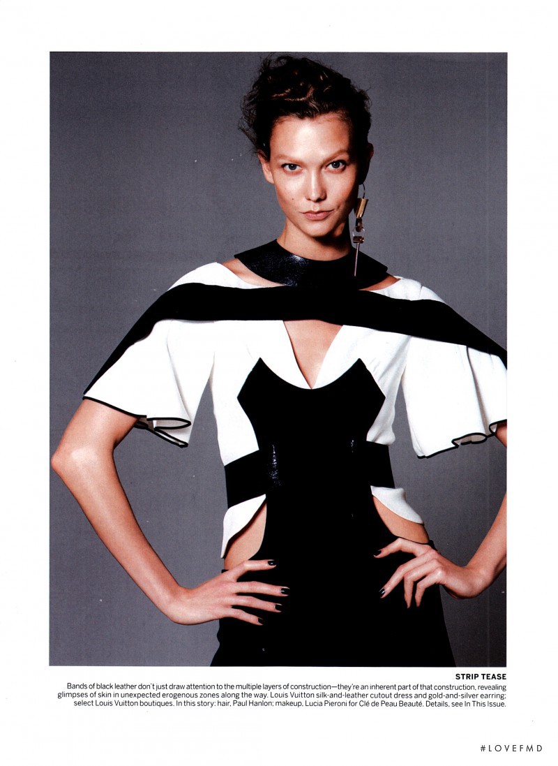 Karlie Kloss featured in Razor\'s Edge, July 2014