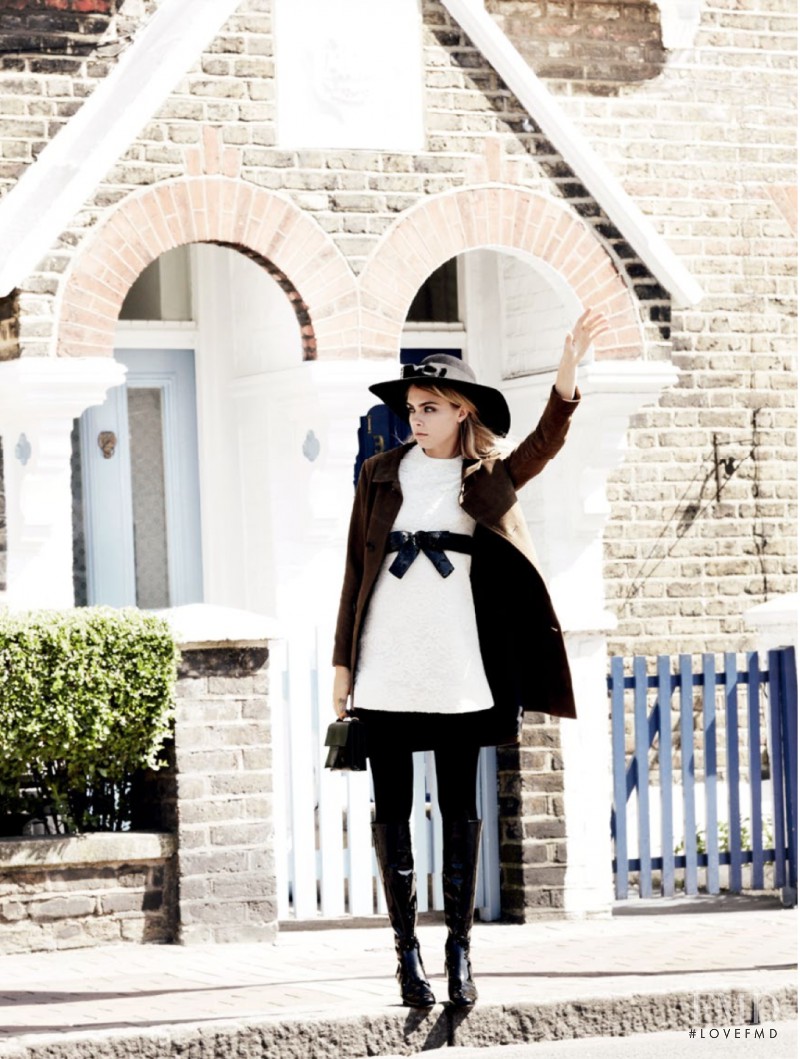 Cara Delevingne featured in Mod Goddess, July 2014