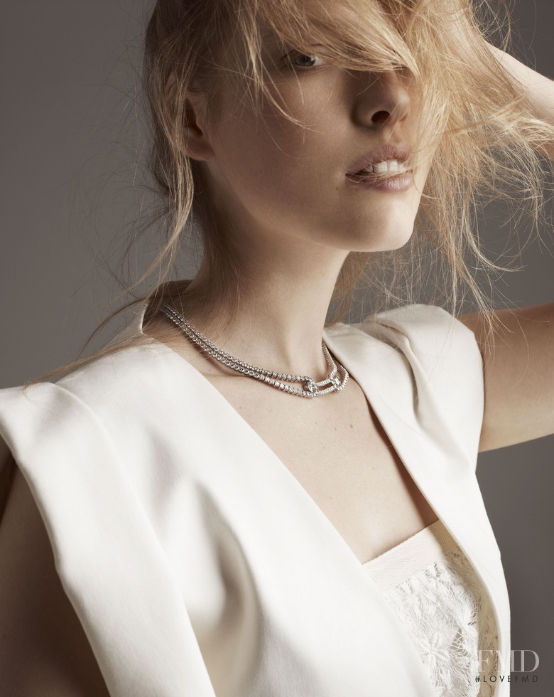 Polina Kouklina featured in Supplement Blanc, June 2011