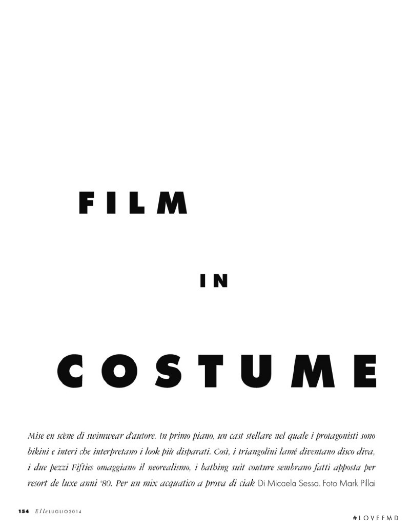 Film In Costume, July 2014