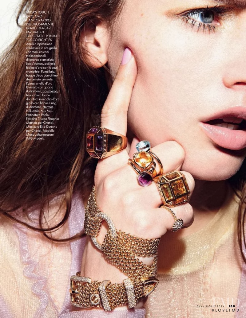 Mona Johannesson featured in Joie De Vivre, July 2014