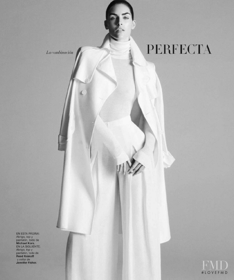 Hilary Rhoda featured in Todo El Poder Del Blanco, July 2014