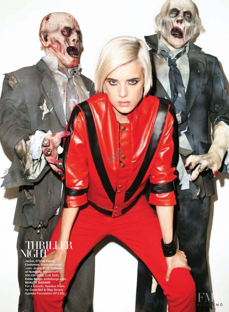 Agyness Deyn featured in Thriller Fashion, September 2009