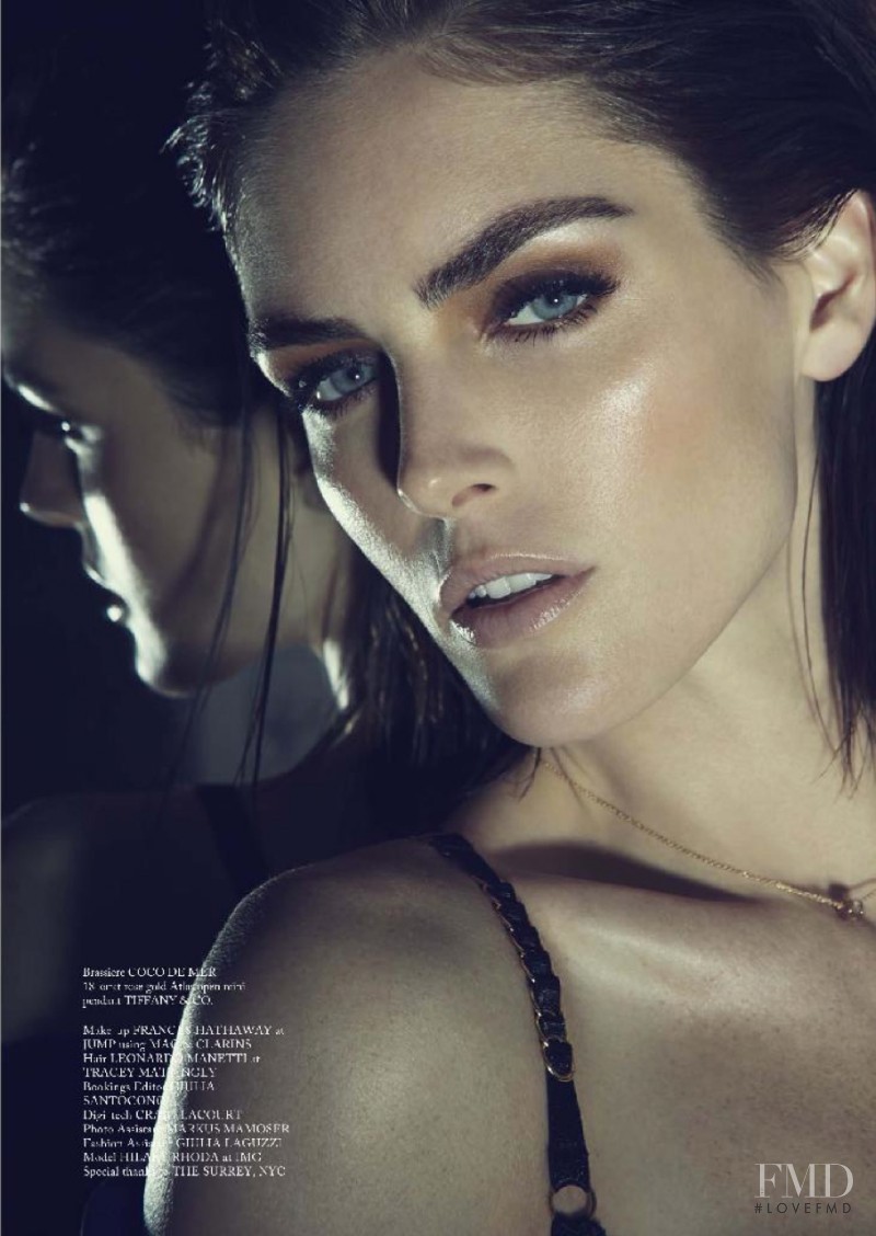 Hilary Rhoda featured in Passion, June 2014