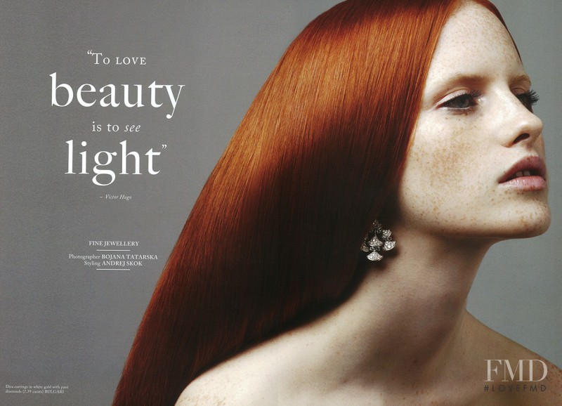 Magdalena Jasek featured in Tho Love Beauty Is To See Light, June 2014