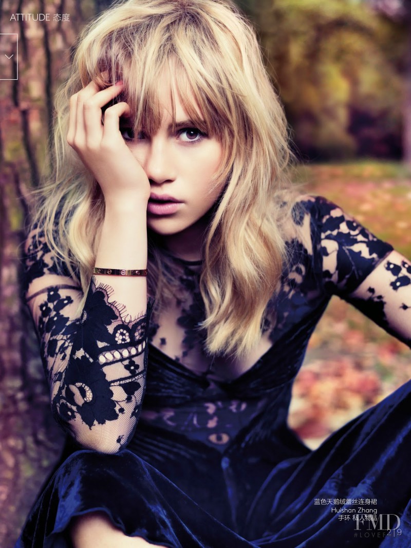 Suki Alice Waterhouse featured in Walking On Clouds, August 2014