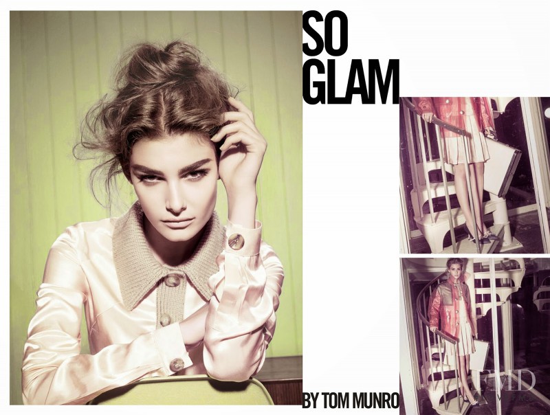 Ophélie Guillermand featured in So Glam, July 2014