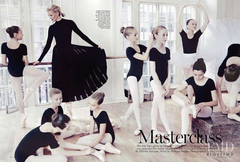 Sarah Murdoch featured in Masterclass, August 2014