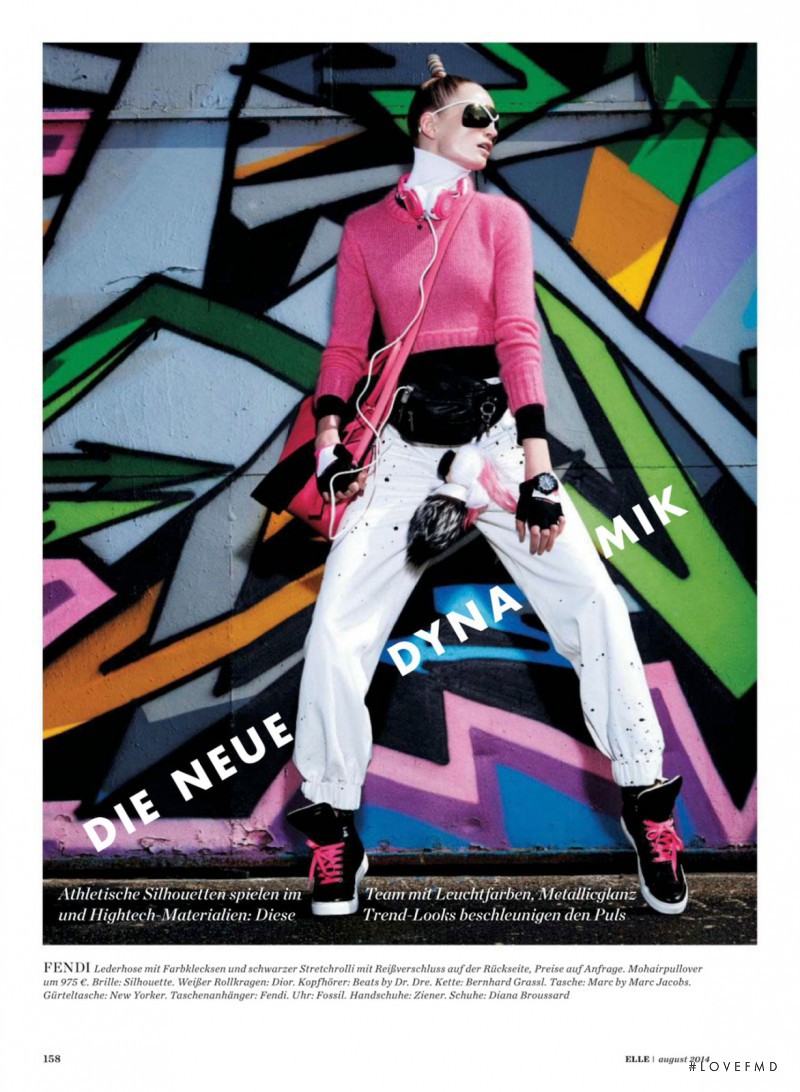 Maud Welzen featured in Die Neue Dynamik, August 2014