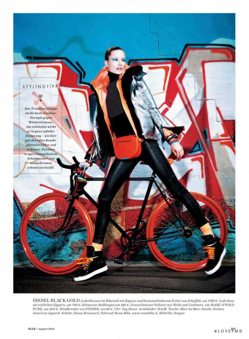 Maud Welzen featured in Die Neue Dynamik, August 2014