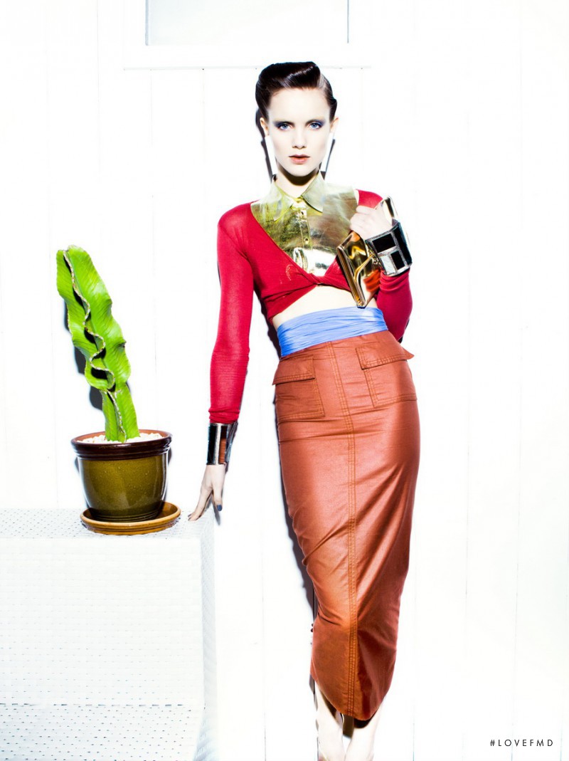 Odile Coco van Stuijvenberg featured in Charmante, June 2011