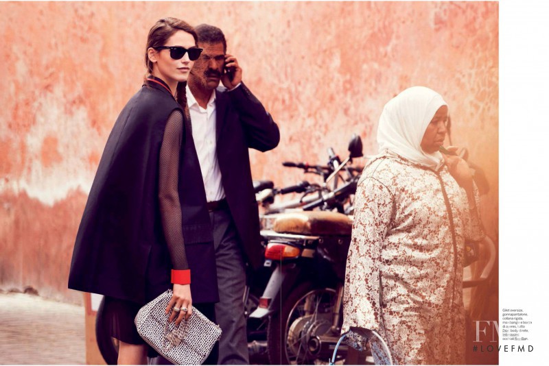 Iuliia Danko featured in Marrakech Express, August 2014