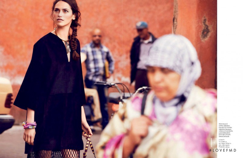 Iuliia Danko featured in Marrakech Express, August 2014