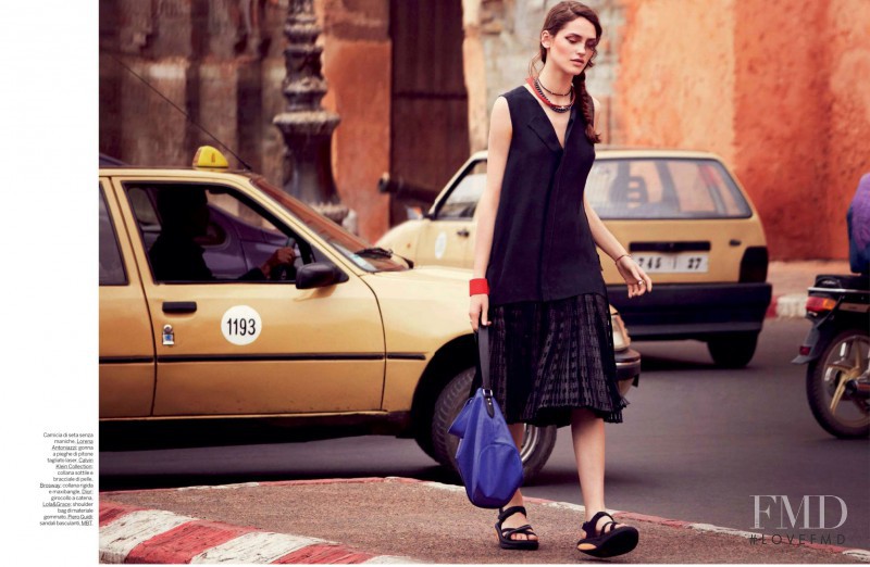 Iuliia Danko featured in Marrakech Express, August 2014
