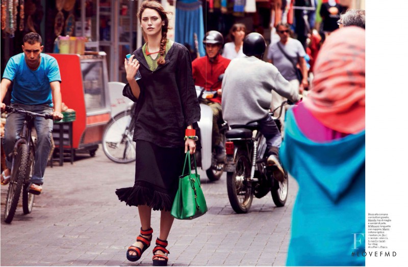 Iuliia Danko featured in Marrakech Express, August 2014