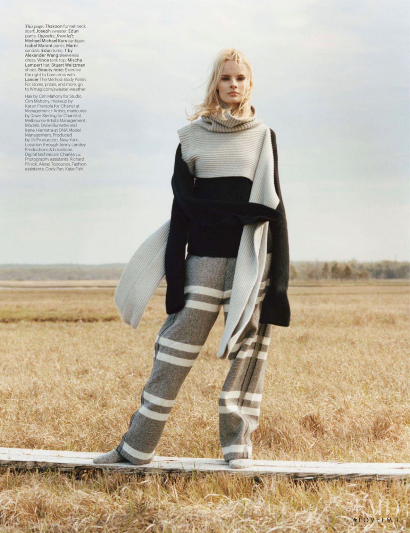 Irene Hiemstra featured in Sweater Weather, August 2014