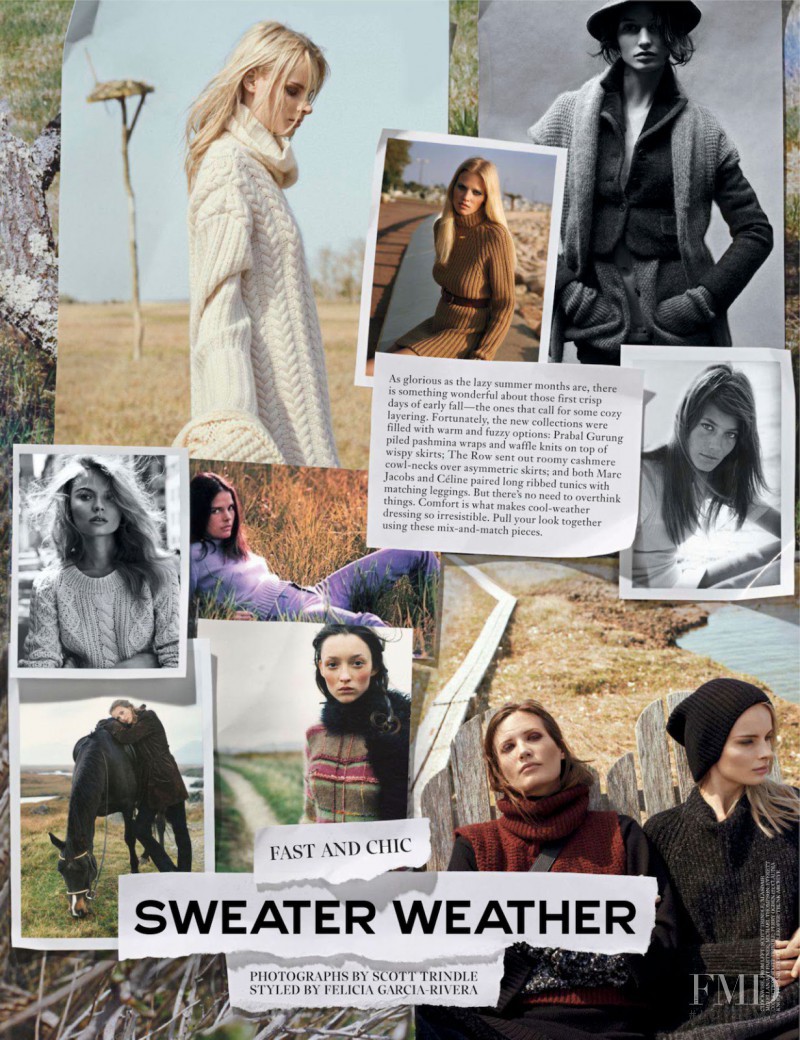 Irene Hiemstra featured in Sweater Weather, August 2014