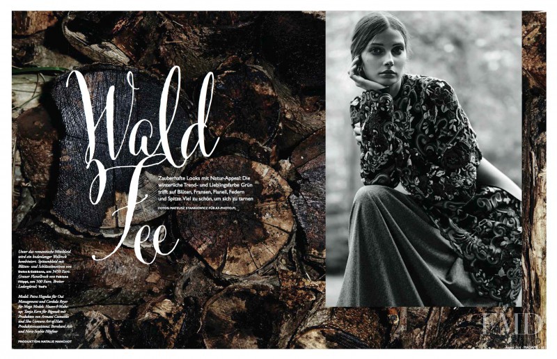 Petra Hegedus featured in Wald Fee, August 2014