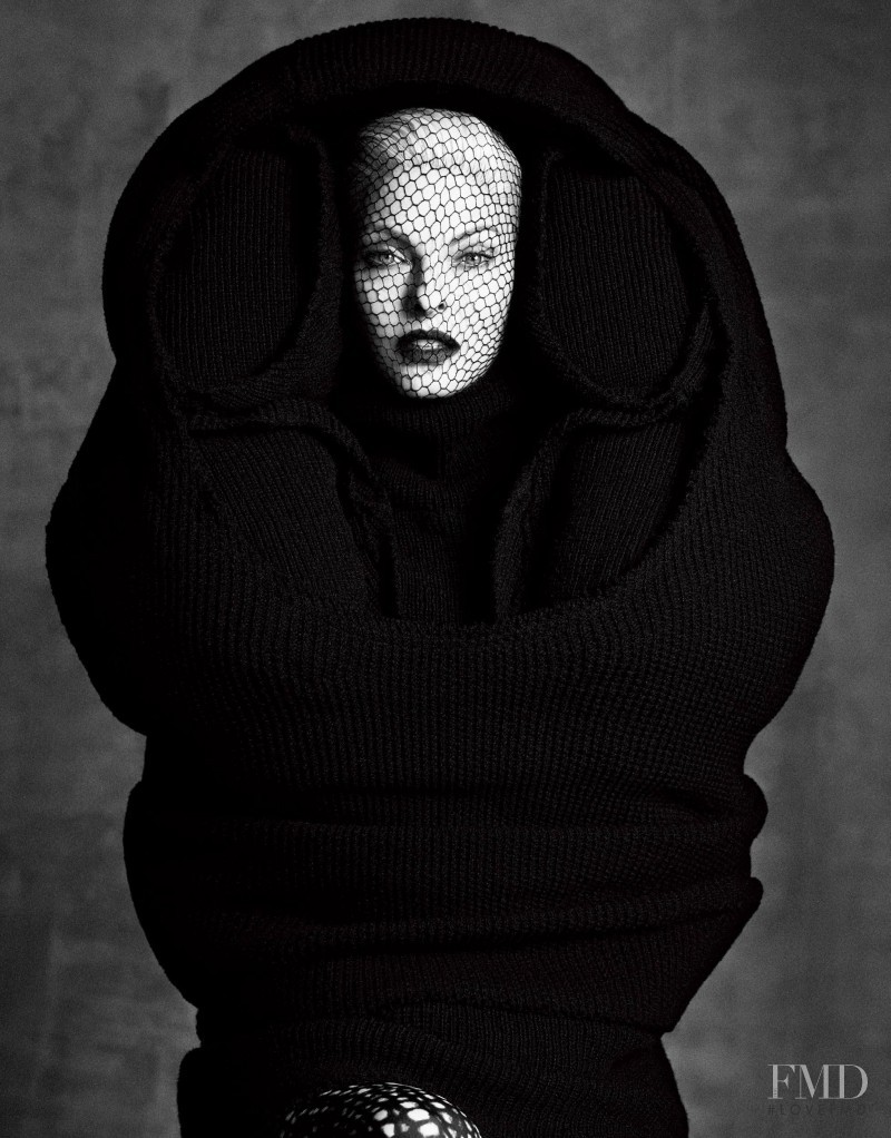 Eva Herzigova featured in Perfet Icons, September 2014