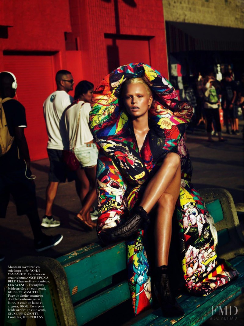 Anna Ewers featured in Audacieuse, August 2014