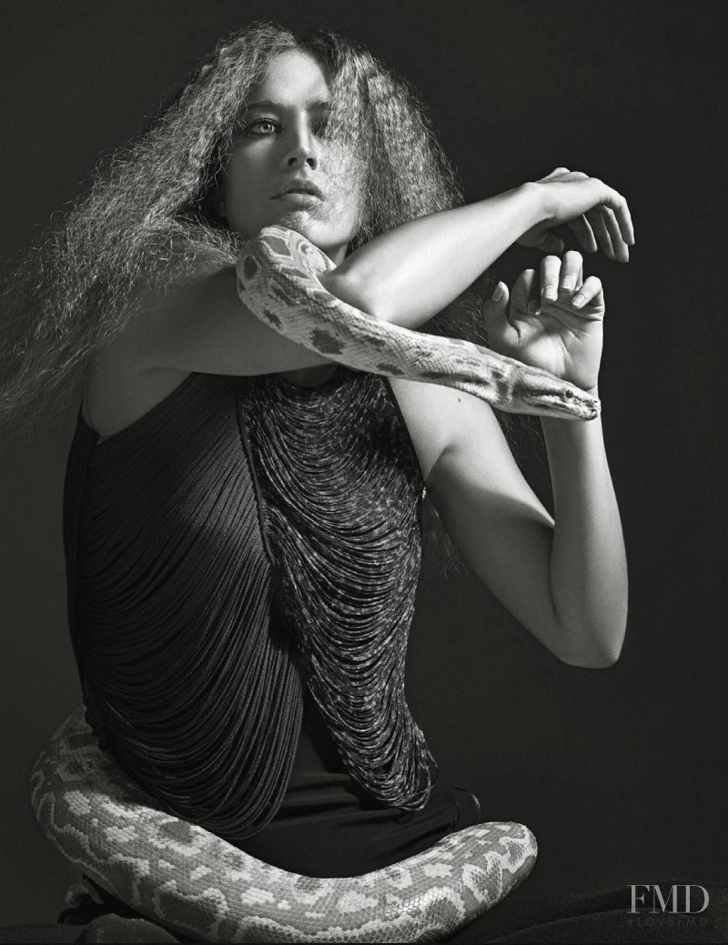 Raquel Zimmermann featured in Nouvelle Eve, August 2014