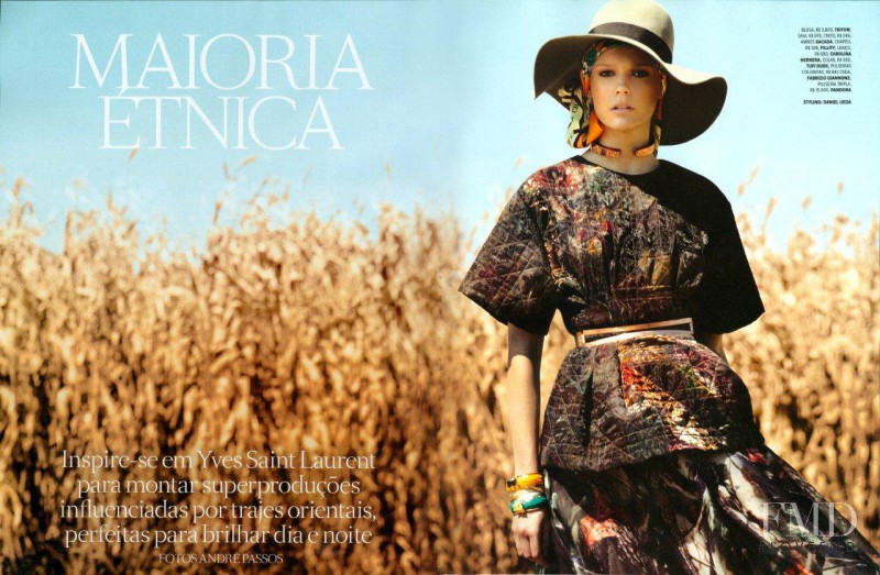 Martha Streck featured in Maioria Étnica, June 2011