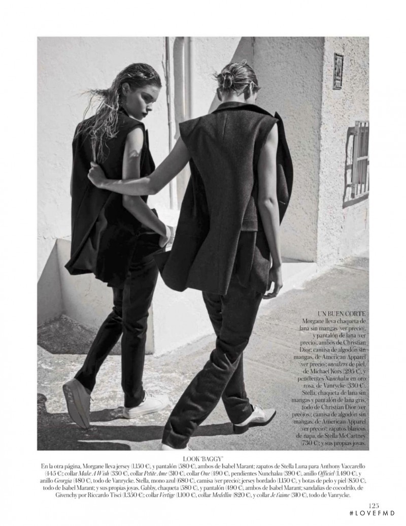 Stella Maxwell featured in Cosa De Hombres, August 2014