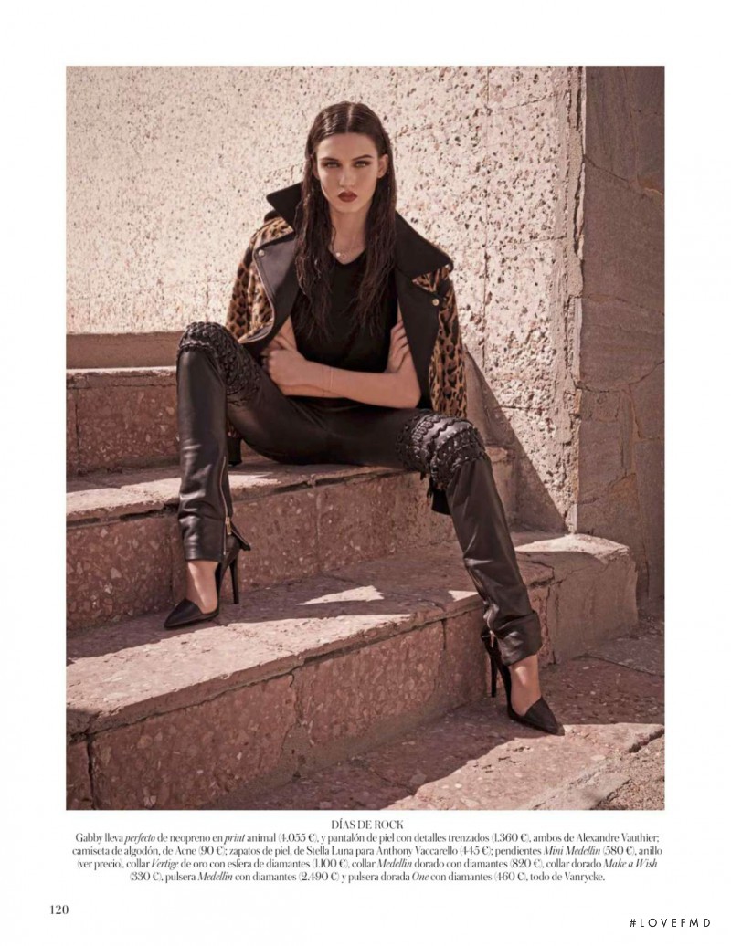 Gabby Westbrook-Patrick featured in Cosa De Hombres, August 2014