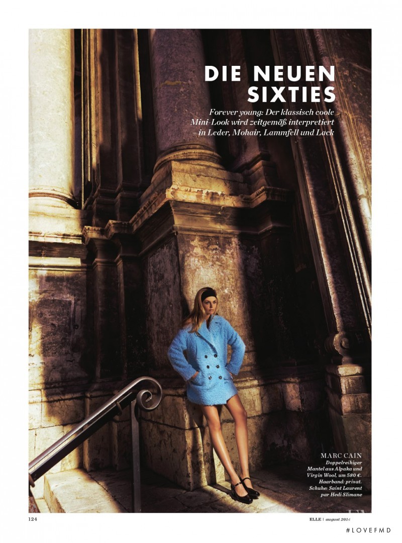 Dimphy Janse featured in Die Neuen Sixties, August 2014