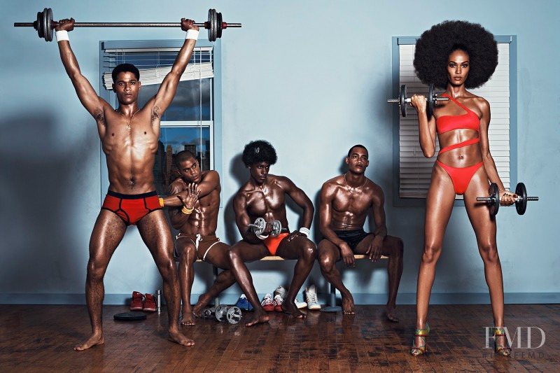 Joan Smalls featured in Personal Trainer, September 2014
