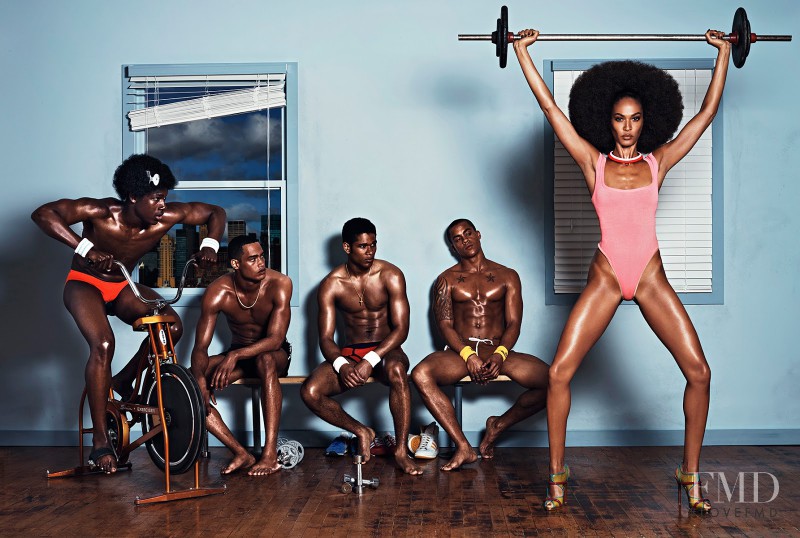 Joan Smalls featured in Personal Trainer, September 2014