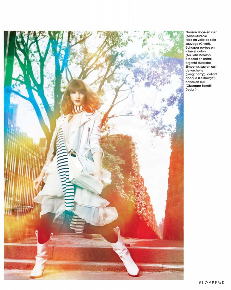 Martyna Frankow featured in Tendances Capitales, August 2014