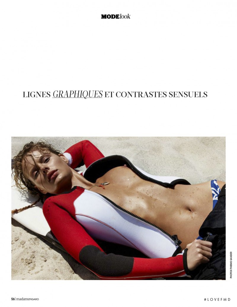 Marlijn Hoek featured in Sea, Sun & Swim, July 2014