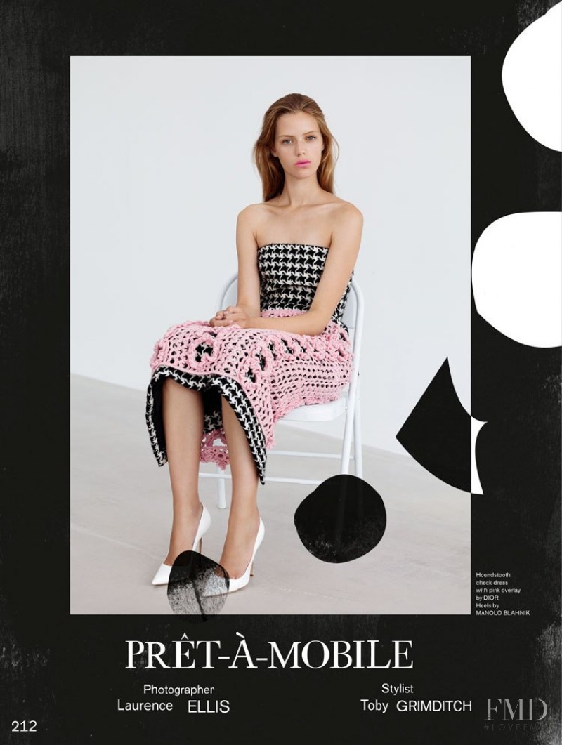 Esther Heesch featured in Pret-A-Mobile, September 2013