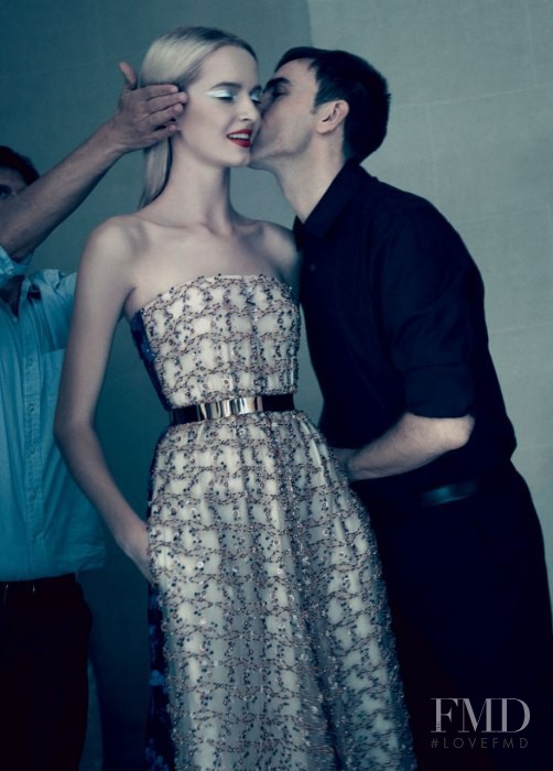 Daria Strokous featured in Raf Simons for Dior, September 2012