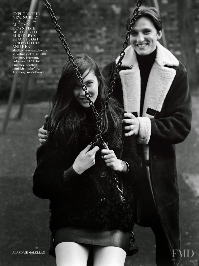 Matilda Lowther featured in Join Our Club, September 2014