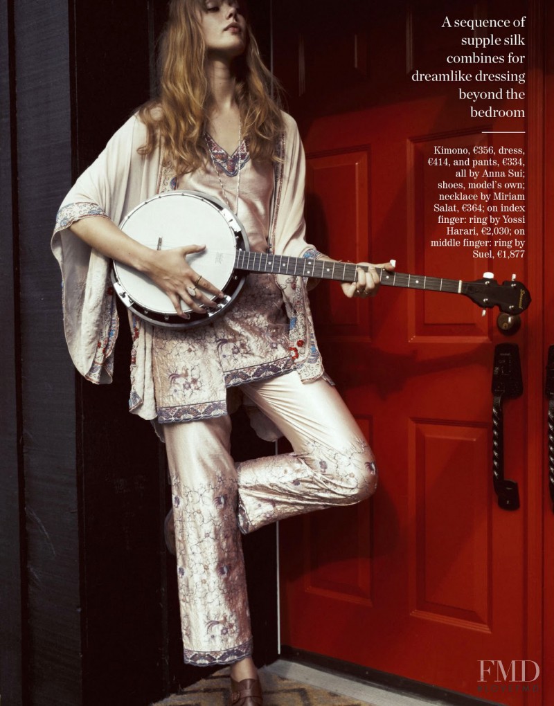 Frida Gustavsson featured in \'70s Folk Goddess, September 2014