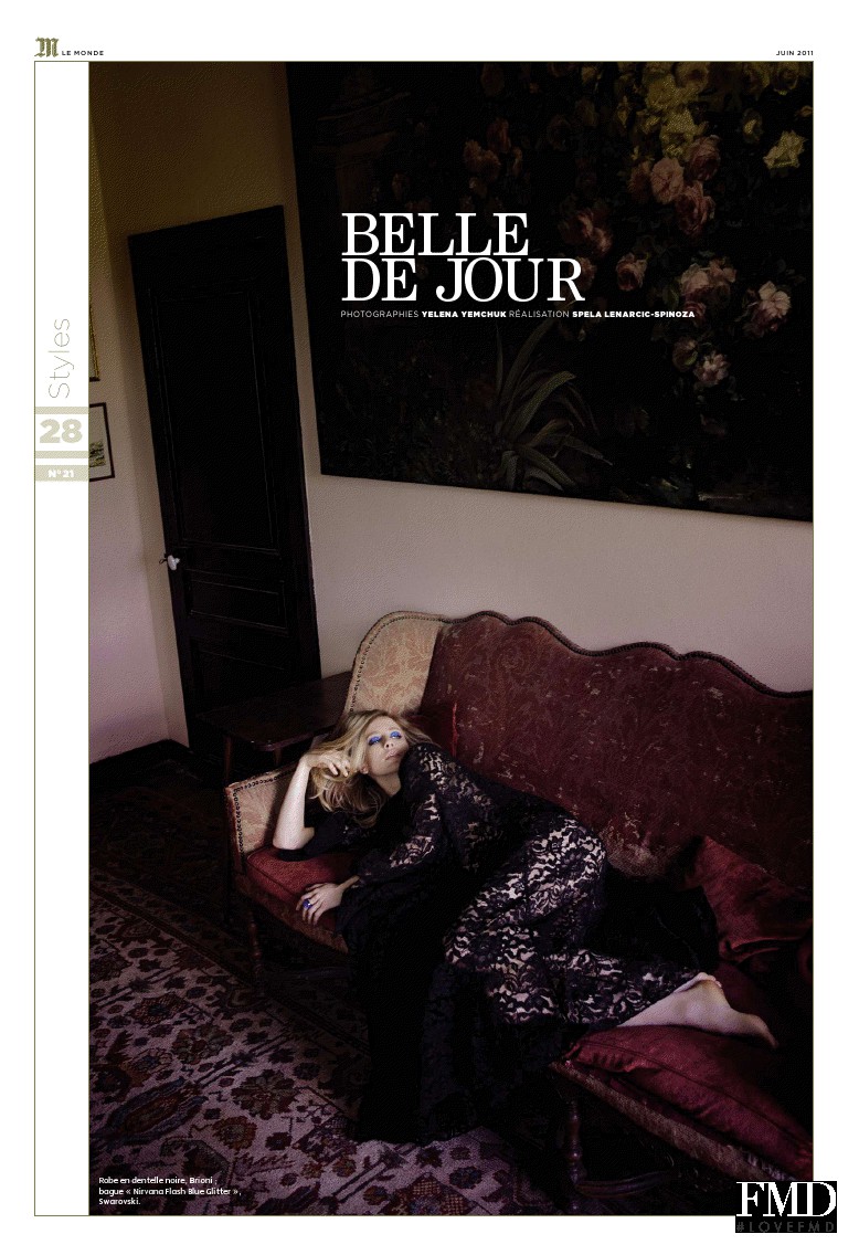 Natasa Vojnovic featured in Belle de Jour, June 2011
